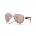Costa Sunglasses South Point Rose Gold Frame W/Copper Silver Mirror Lens - BeachToBlvd
