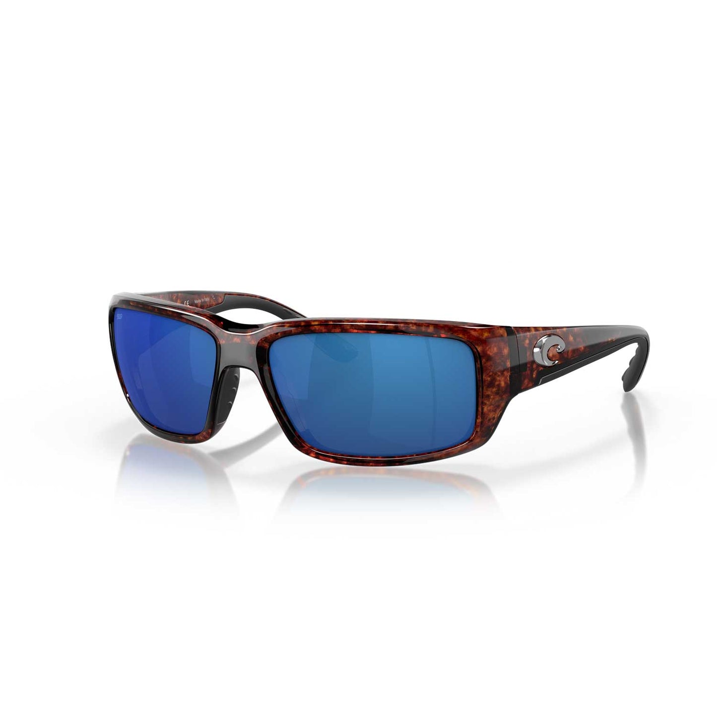 Costa Sunglasses Fantail - Tortoise Frame w/ Blue Mirror Lens