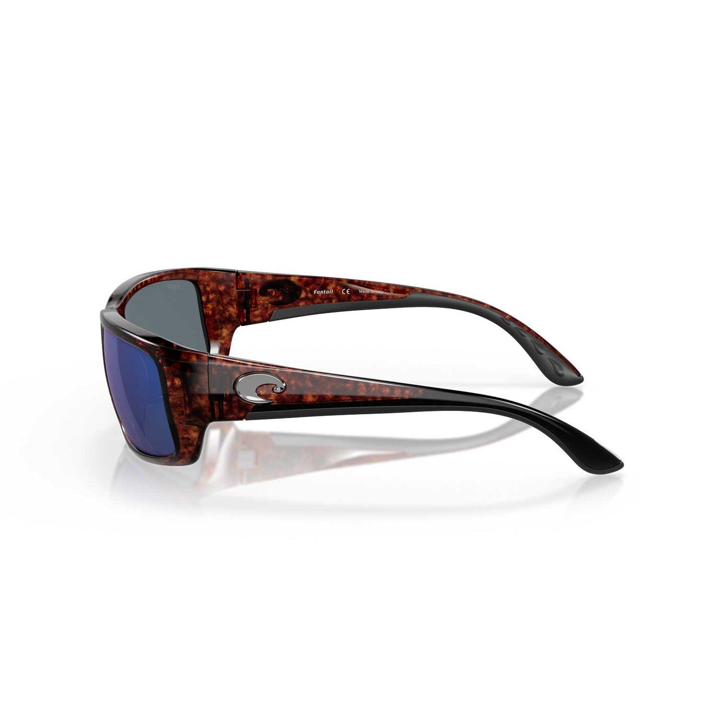 Costa Sunglasses Fantail - Tortoise Frame w/ Blue Mirror Lens
