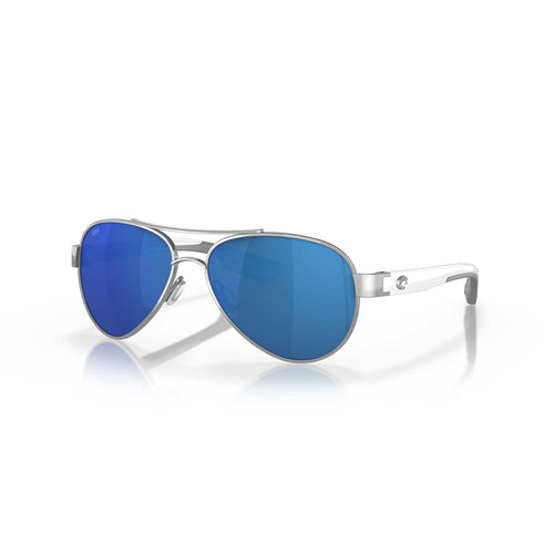 Costa Sunglasses Loreto Palladium Frame W/Blue Mirror Lens - BeachToBlvd