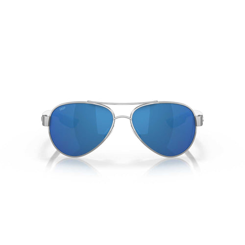 Costa Sunglasses Loreto Palladium Frame W/Blue Mirror Lens - BeachToBlvd