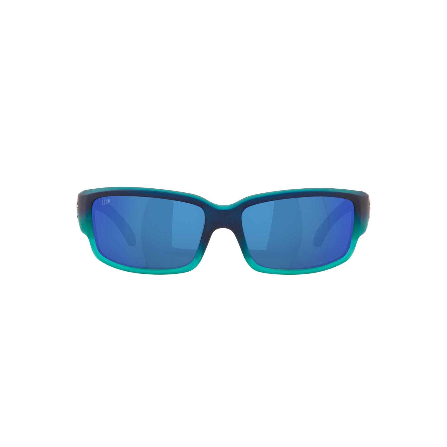 Costa Sunglasses Caballito - Matte Caribbean Fade Frame w/ Blue Mirror Lens