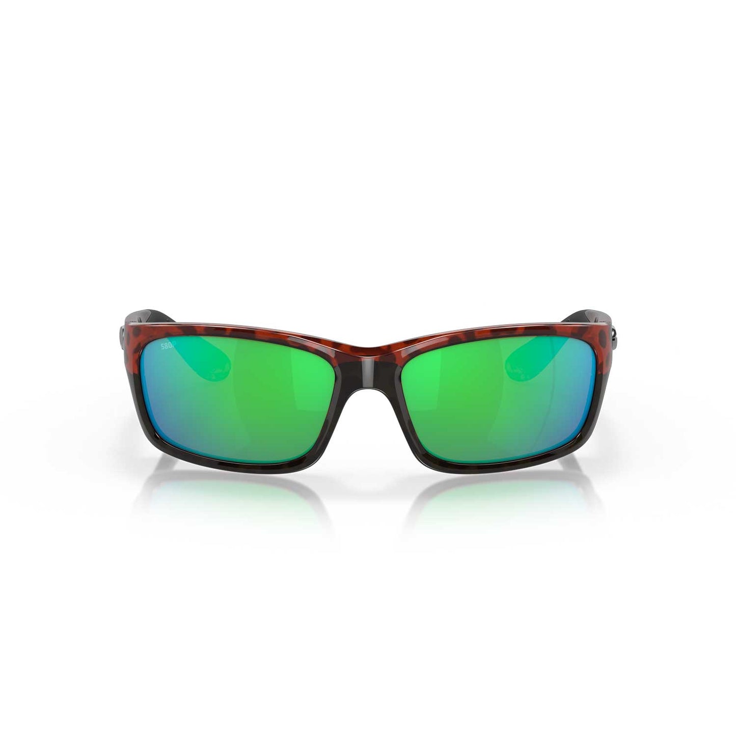 Costa Sunglasses Jose - Tortoise Frame W/Green Mirror Lens
