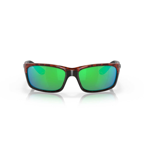 Costa Sunglasses Jose - Tortoise Frame W/Green Mirror Lens - BeachToBlvd