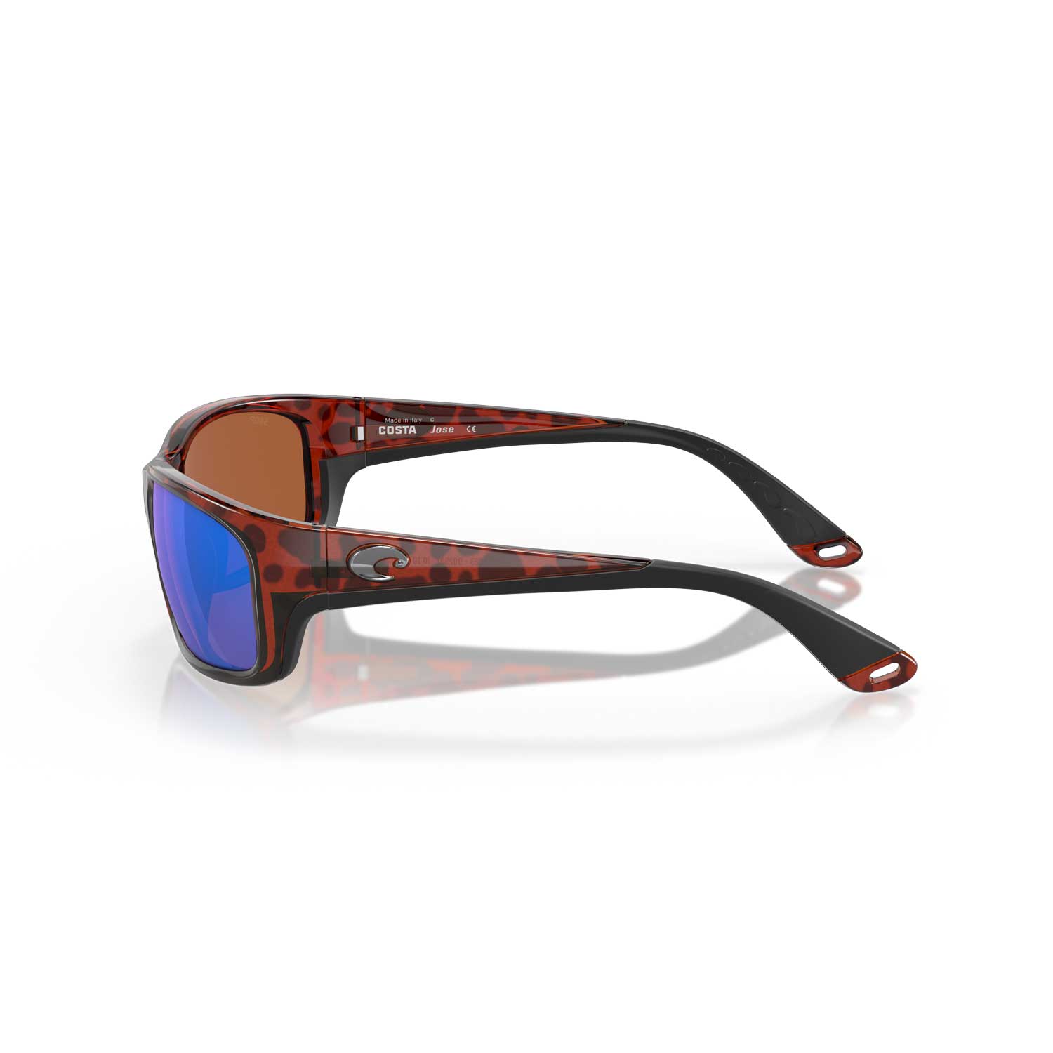 Costa Sunglasses Jose - Tortoise Frame W/Green Mirror Lens - BeachToBlvd