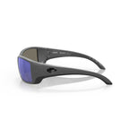 Costa Sunglasses Blackfin - Matte Gray Frame w/ Blue Mirror Lens - BeachToBlvd