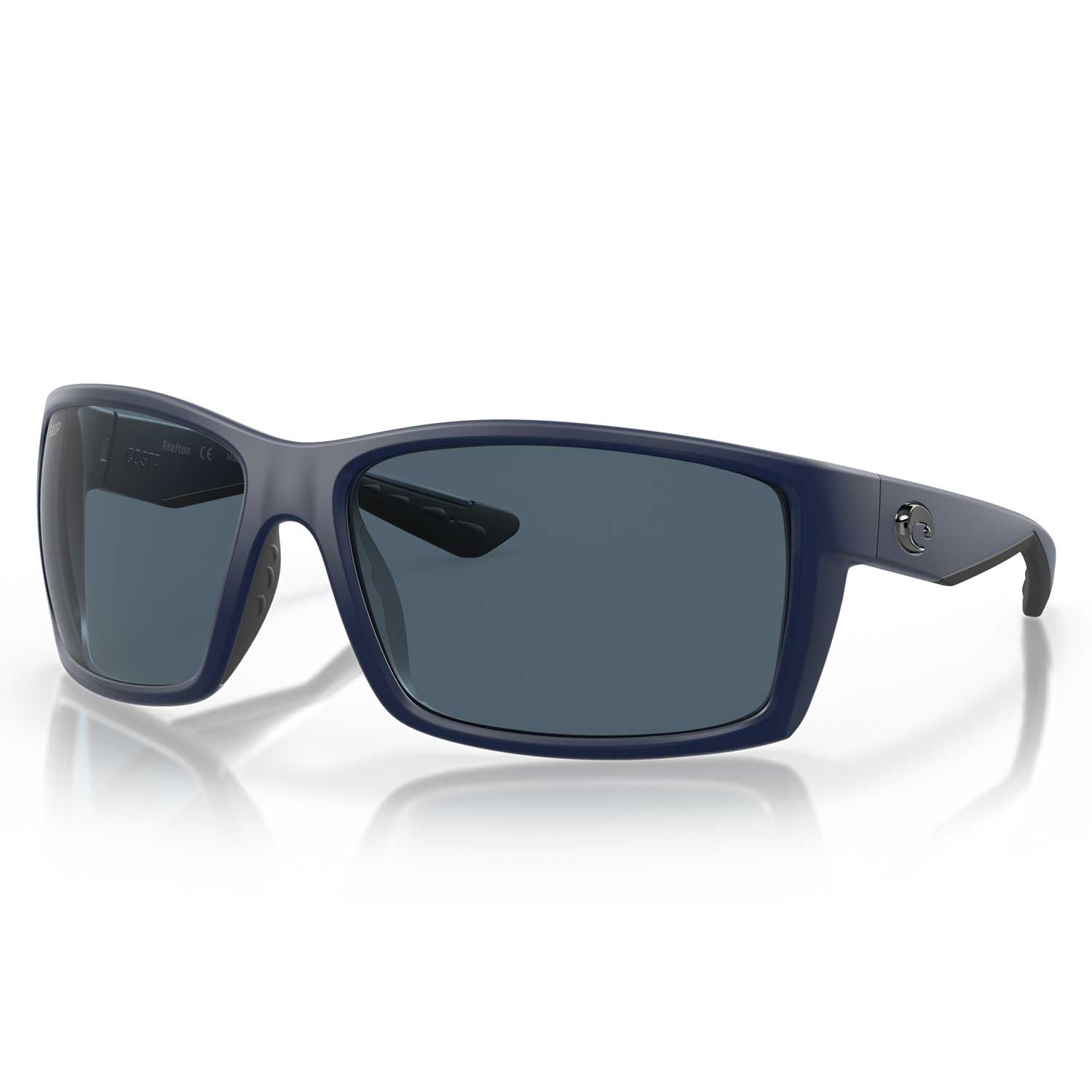 Costa Reefton 75 Polarized Sunglasses - Matte Dark Blue Frame \ Gray 580P Lens