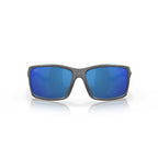 Costa Sunglasses - Reefton - Matte Gray Frame w/ Blue Mirror Polarized Lens - BeachToBlvd