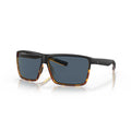 Costa Sunglasses Rincon - Matte Black/Shiny Tortoise Frame W/Gray Lens - BeachToBlvd