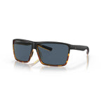 Costa Sunglasses Rincon - Matte Black/Shiny Tortoise Frame W/Gray Lens - BeachToBlvd