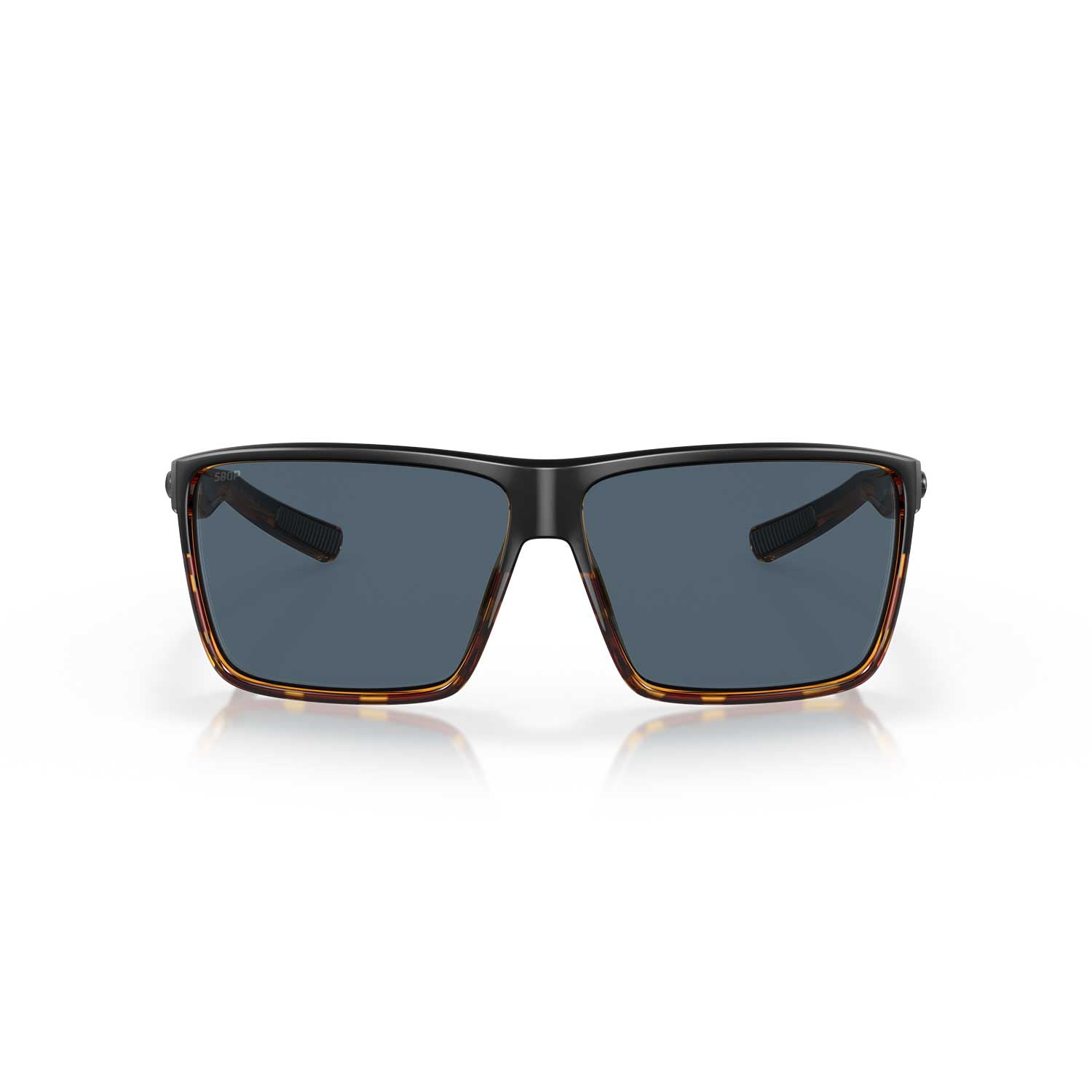 Costa Sunglasses Rincon - Matte Black/Shiny Tortoise Frame W/Gray Lens - BeachToBlvd