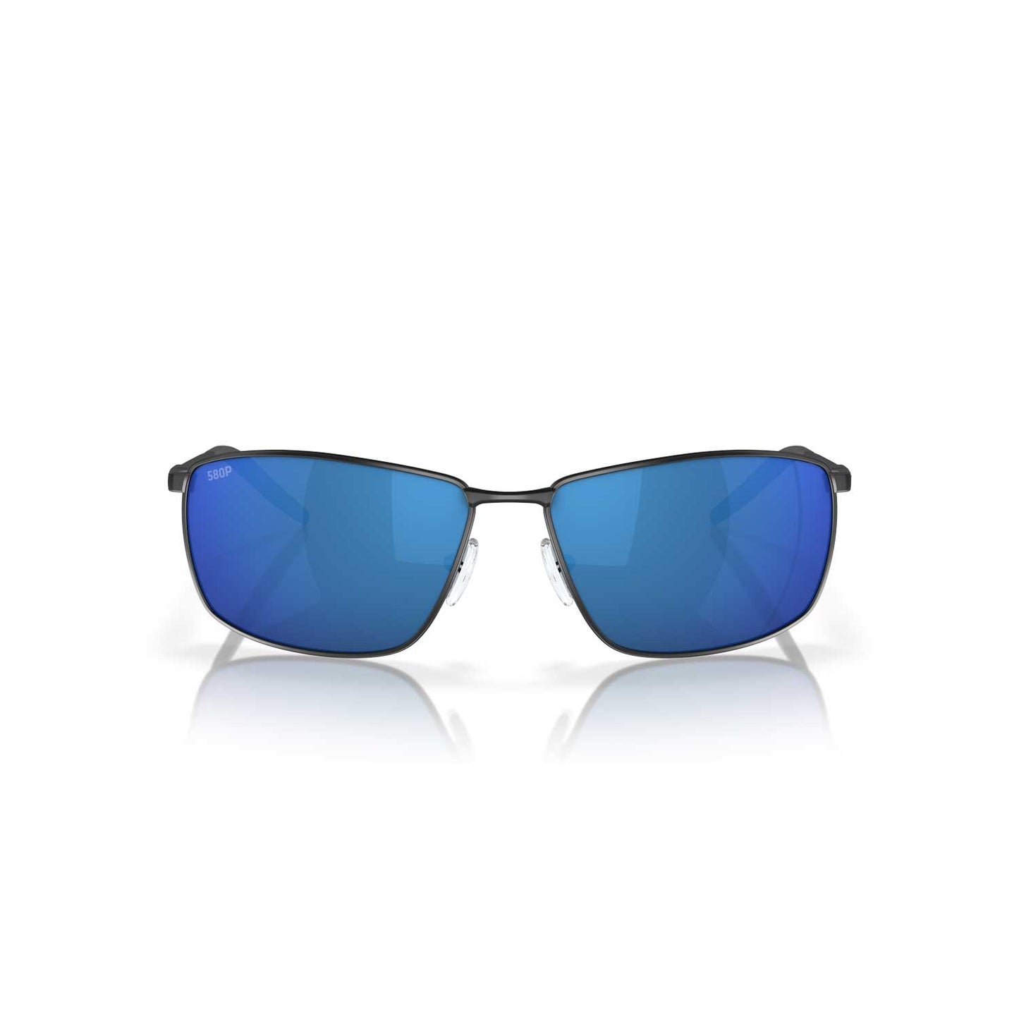 Costa Sunglasses Turret - Matte Black Frame w/Blue Mirror Lens