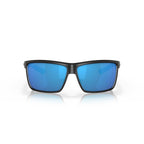 Costa Sunglasses Rinconcito - Matte Black Frame W/Blue Mirror Glass Lens - BeachToBlvd