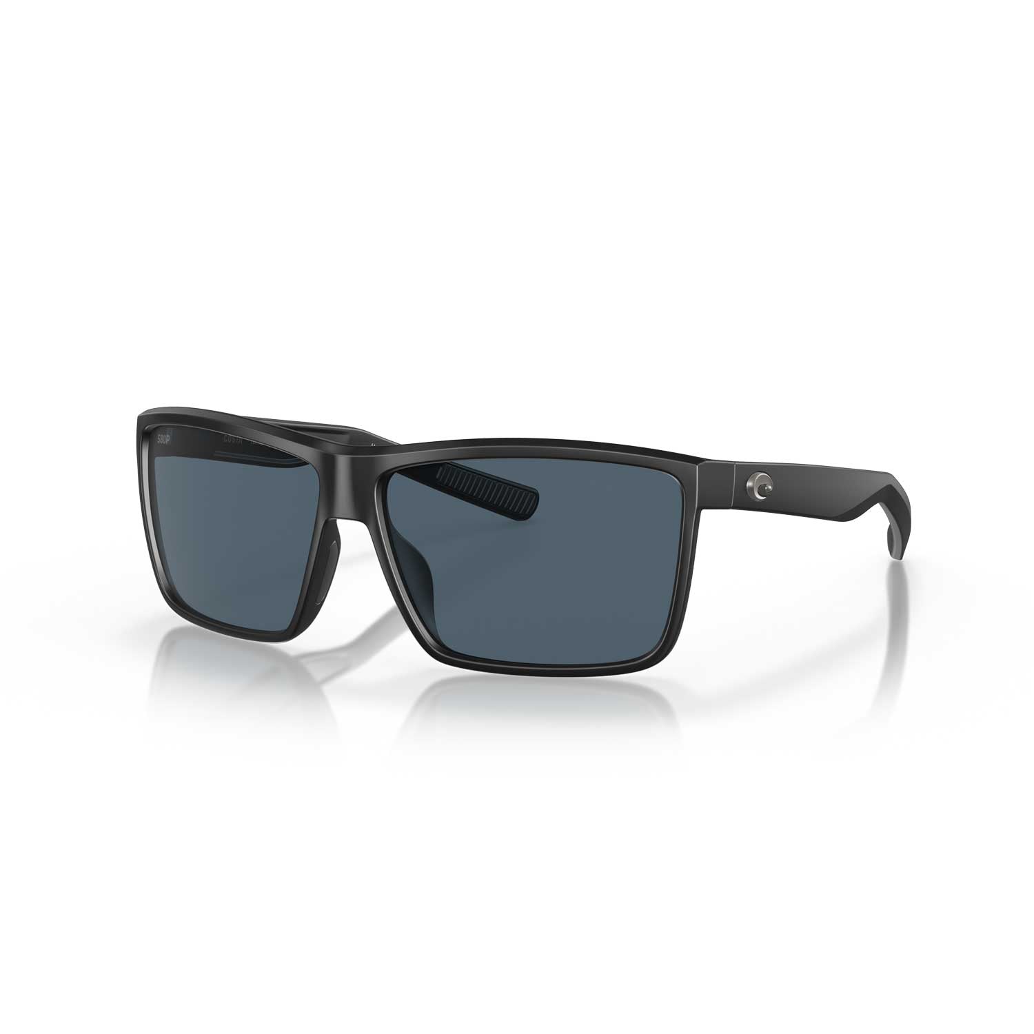 Costa Sunglasses Rinconcito - Matte Black Frame w/ Grey Polarized Polycarbonate Lens - BeachToBlvd