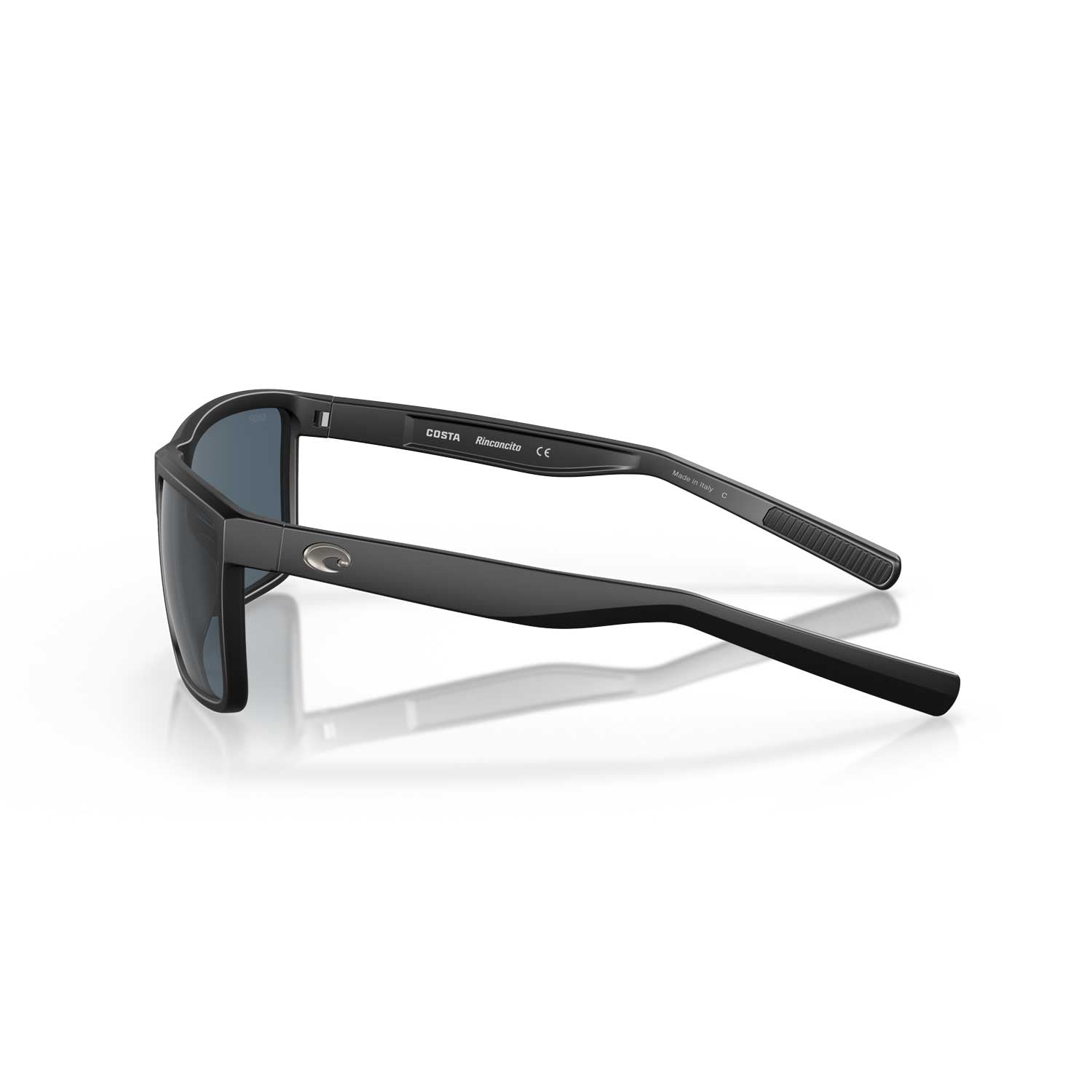 Costa Sunglasses Rinconcito - Matte Black Frame w/ Grey Polarized Polycarbonate Lens - BeachToBlvd