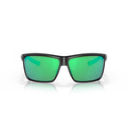 Costa Sunglasses Rinconcito - Matte Black Frame W/Green Mirror Lens - BeachToBlvd