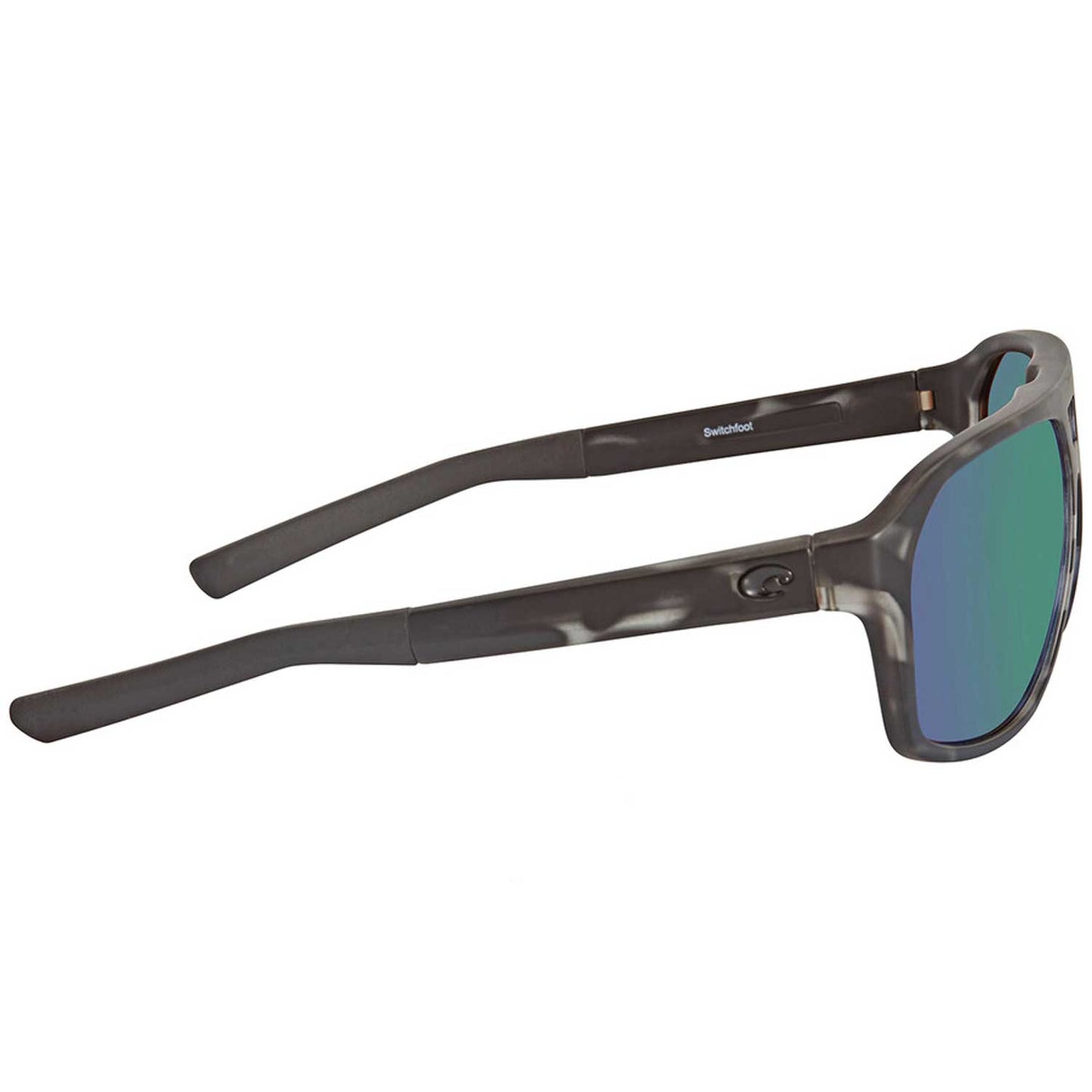 Costa Sunglasses Switchfoot Ocearch - Matt Tiger Shark Frame W/Green Mirror Lens