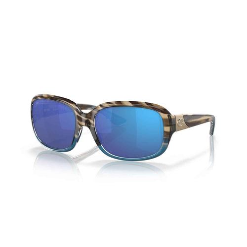 Costa Sunglasses Gannet - Shinny Wahoo Frame w\ Blue Mirror Lens