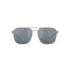 Costa Sunglasses Wader - Brushed Gunmetal Frame w/ Gray Silver Mirror Lens - BeachToBlvd