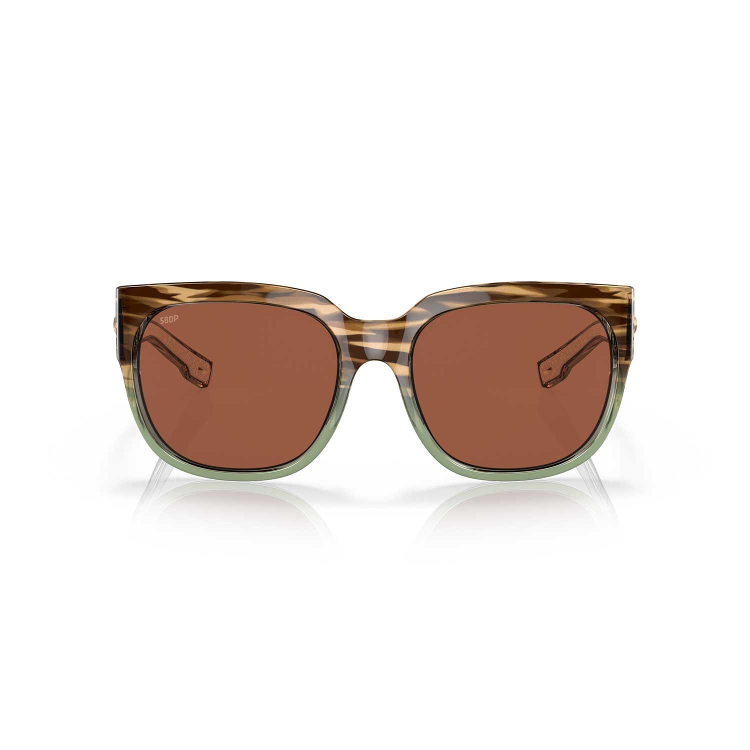 Costa Sunglasses Waterwoman - Shiny Ocean Jade Frame w/ Copper Lens - BeachToBlvd