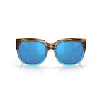 Costa Sunglasses Waterwoman 2 - Shiny Whaoo frame w/ Blue Mirror Lens - BeachToBlvd