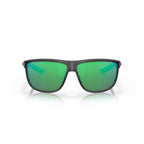 Costa Sunglasses Rincondo - Matte Smoke Crystal Frame - Green Mirror Lens - BeachToBlvd