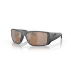 Costa Sunglasses Blackfin Pro - Matte Gray Frame W/ Copper Silver Mirror Lens - BeachToBlvd