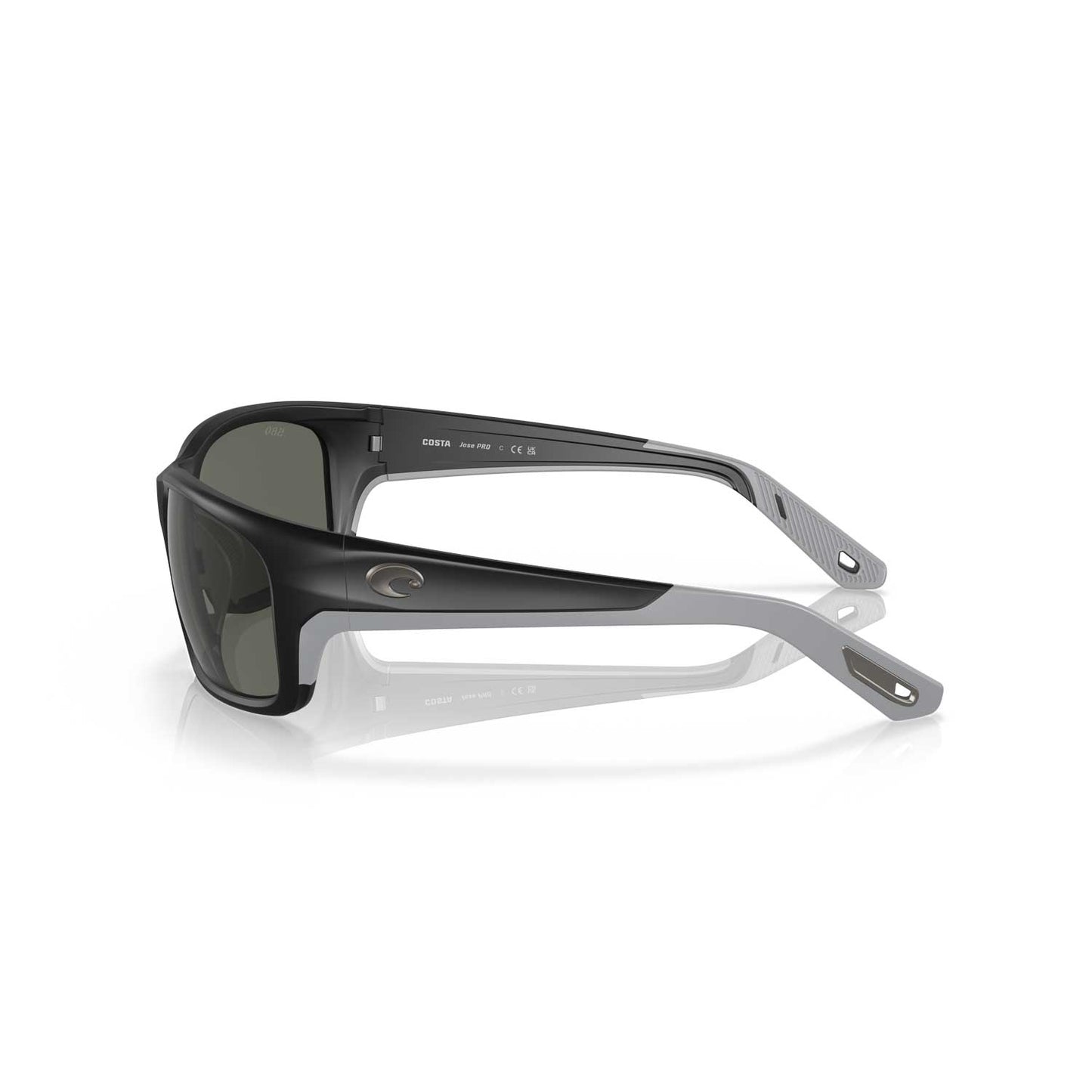 Costa Sunglasses Jose Pro - Matte Black Frame W/Gray Lens