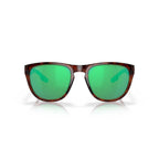 Costa Sunglasses Irie - Tortoise Frame W/ Green Mirror Lens - BeachToBlvd