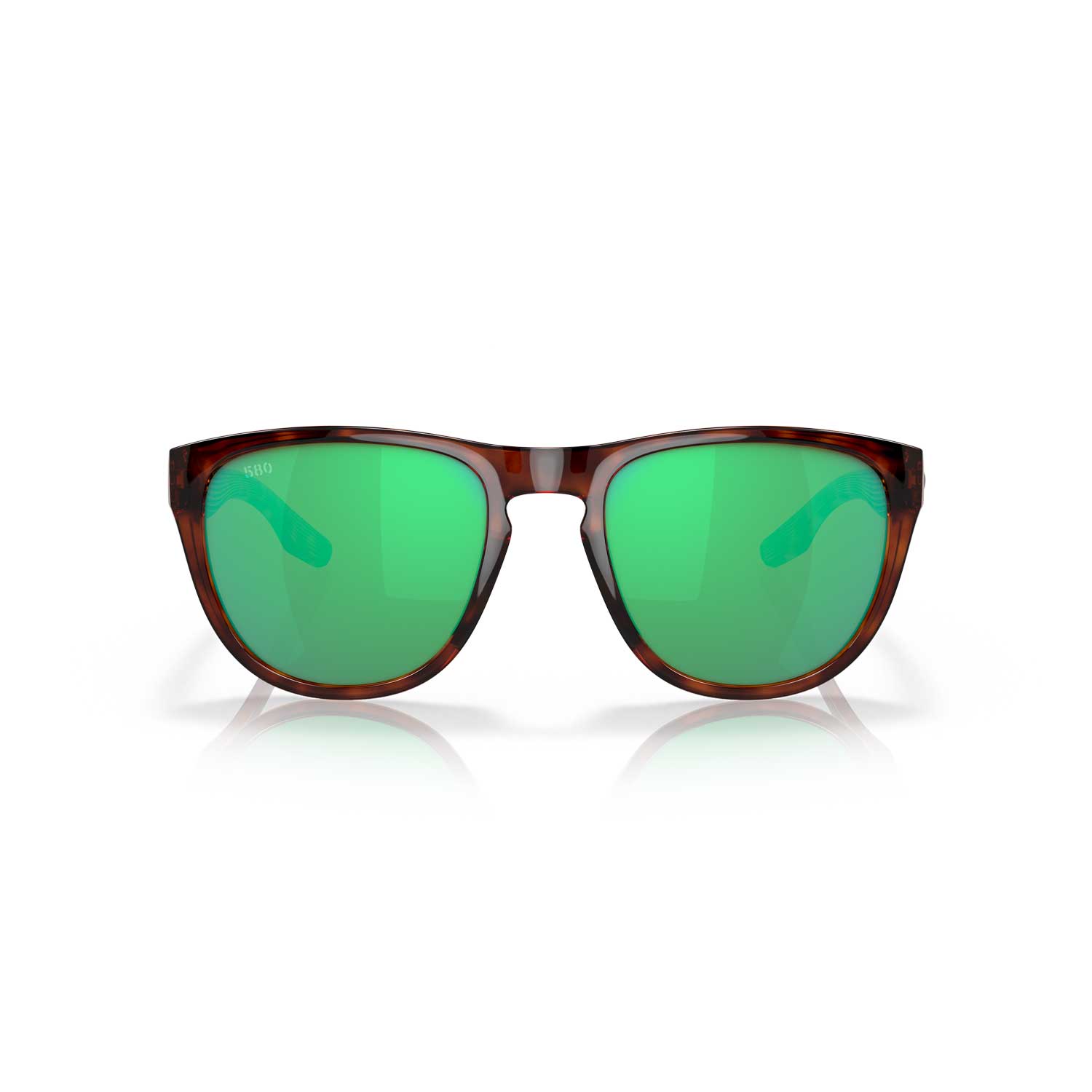 Costa Sunglasses Irie - Tortoise Frame W/ Green Mirror Lens - BeachToBlvd