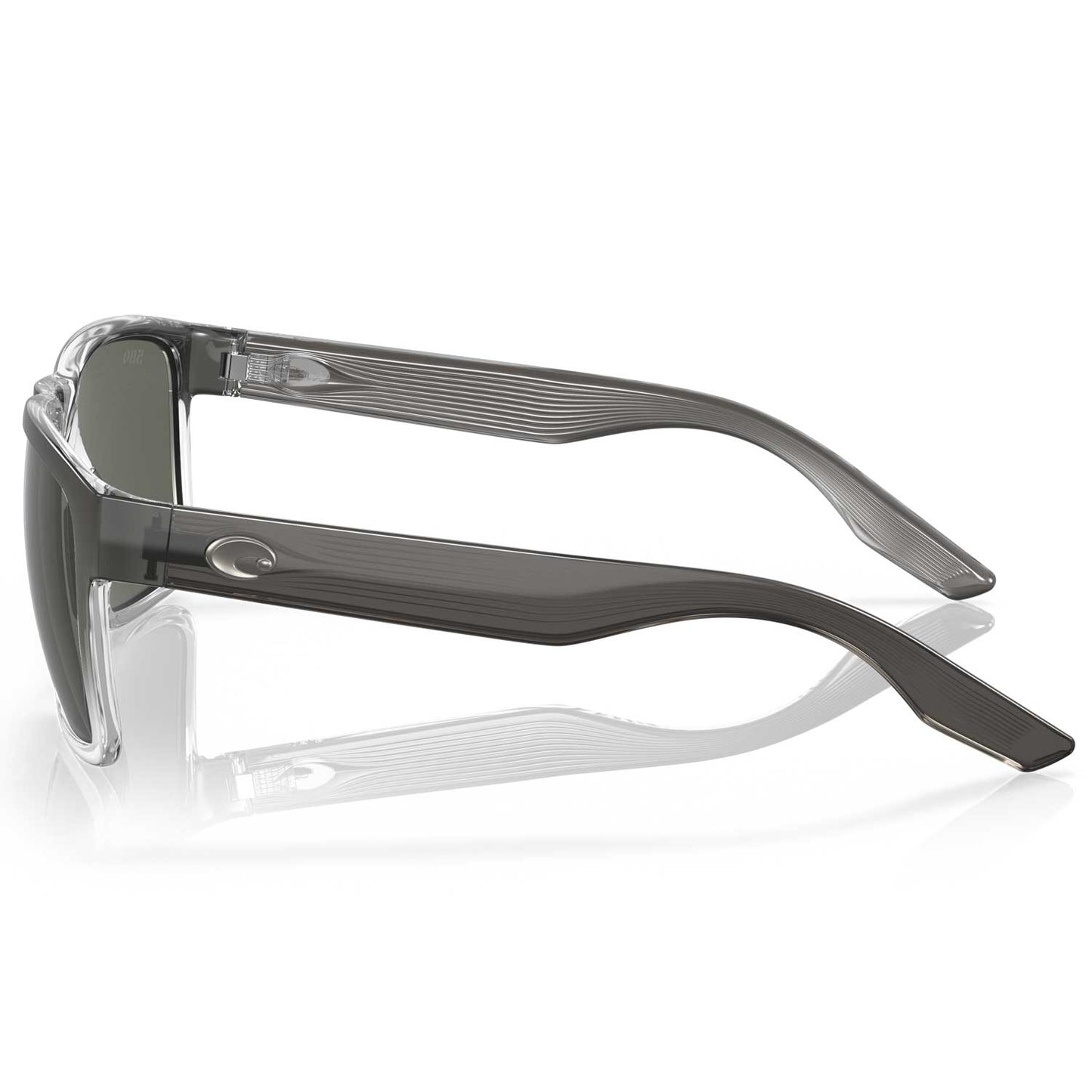 Costa Paunch XL Polarized Sunglasses - Fog Gray Frame \ Gray 580G Glass Lens