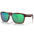 Costa Paunch XL Polarized Sunglasses - Tortoise Frame with Green Mirror Glass Lens