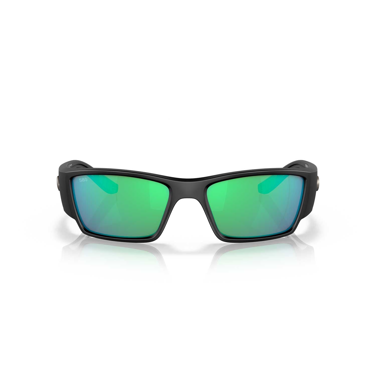Costa Sunglasses Corbina Pro - Matte Black Frame W/Green Mirror Lens - BeachToBlvd