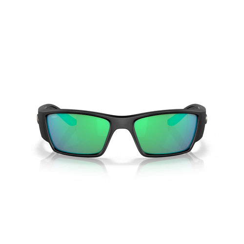 Costa Sunglasses Corbina Pro - Matte Black Frame W/Green Mirror Lens - BeachToBlvd