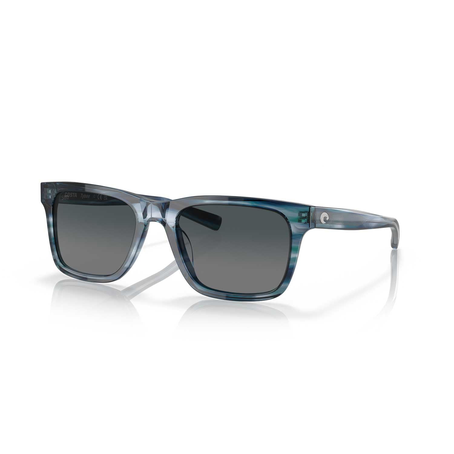 Costa Typee Polarized Sunglasses - Ocean Currents Frame / Gray Gradient Lens 06S2003 - BeachToBlvd