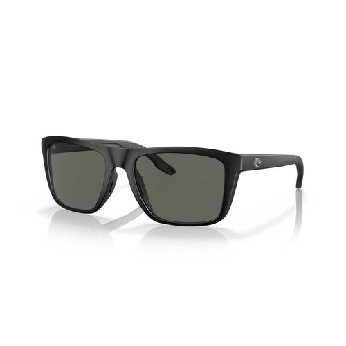 Costa Sunglasses Mainsail - Matte Black Frame w/ Gray Lens - BeachToBlvd