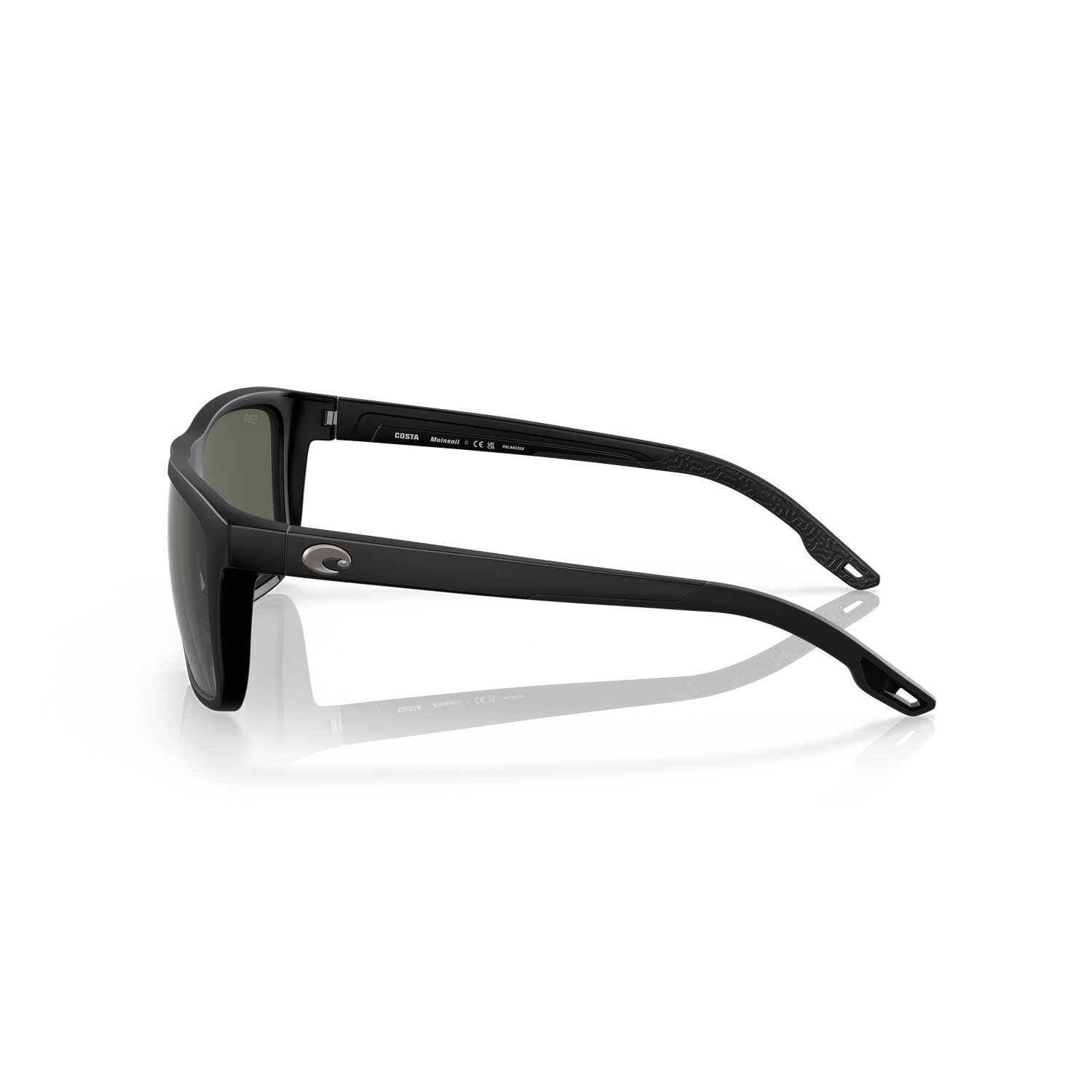 Costa Sunglasses Mainsail - Matte Black Frame w/ Gray Lens - BeachToBlvd