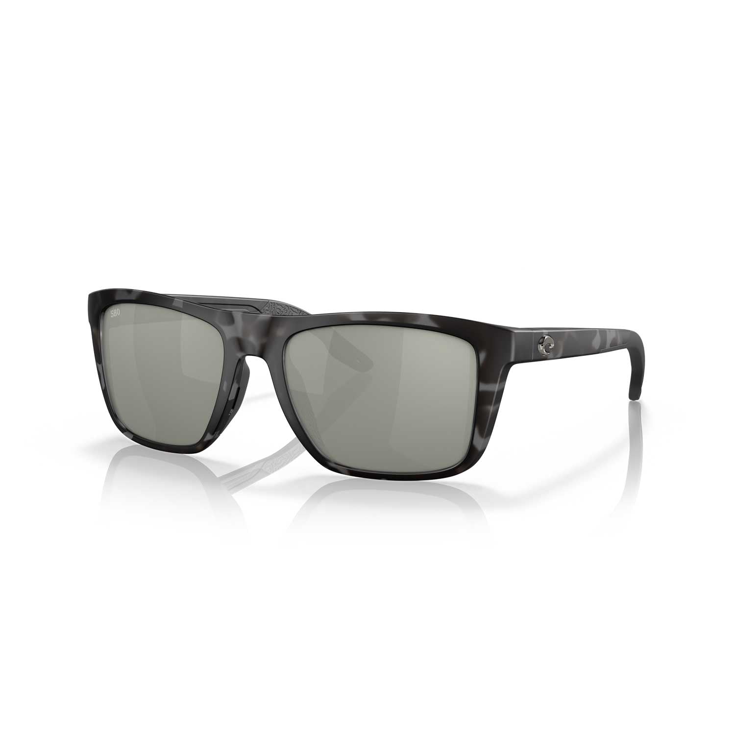 Costa Sunglasses Mainsail - Tiger Shark Frame W/Gray Silver Mirror Lens - BeachToBlvd