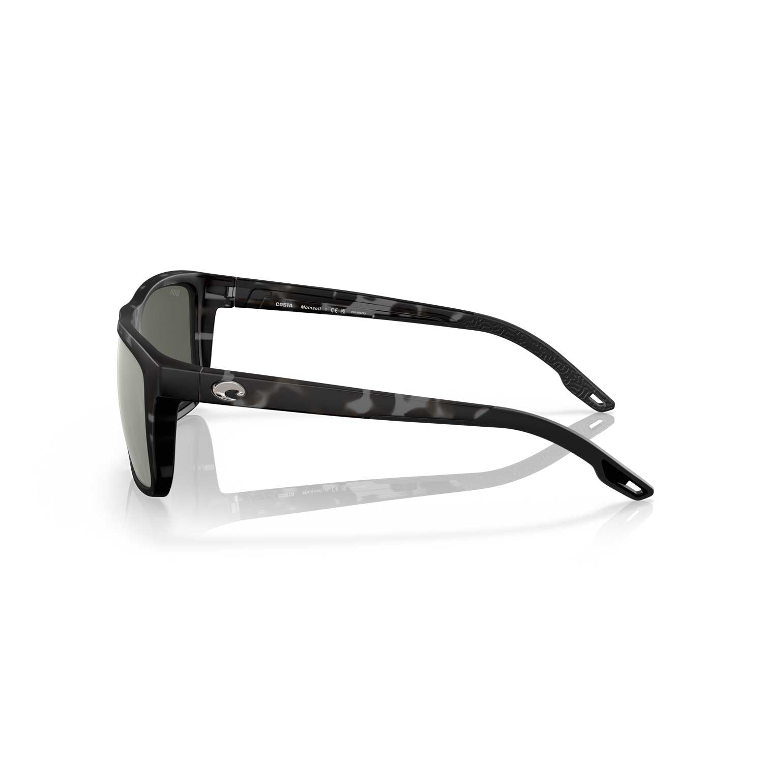 Costa Sunglasses Mainsail - Tiger Shark Frame W/Gray Silver Mirror Lens - BeachToBlvd