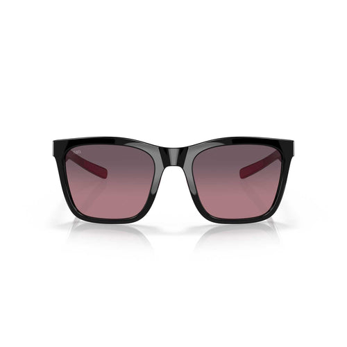 Costa Sunglasses - Panga Blk/Cryst/Fuchsia Frame W/Rose Gradient Lens - BeachToBlvd