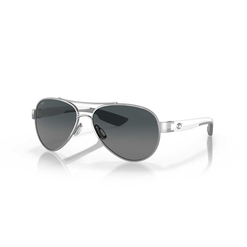 Costa Sunglasses Loreto Polarized - Palladium Frame W/Gray Gradient Glass Lens - BeachToBlvd