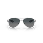 Costa Sunglasses Loreto Polarized - Palladium Frame W/Gray Gradient Glass Lens - BeachToBlvd