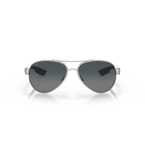 Costa Sunglasses Loreto Polarized - Palladium Frame W/Gray Gradient Glass Lens - BeachToBlvd