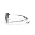 Costa Sunglasses Loreto Polarized - Palladium Frame W/Gray Gradient Glass Lens - BeachToBlvd