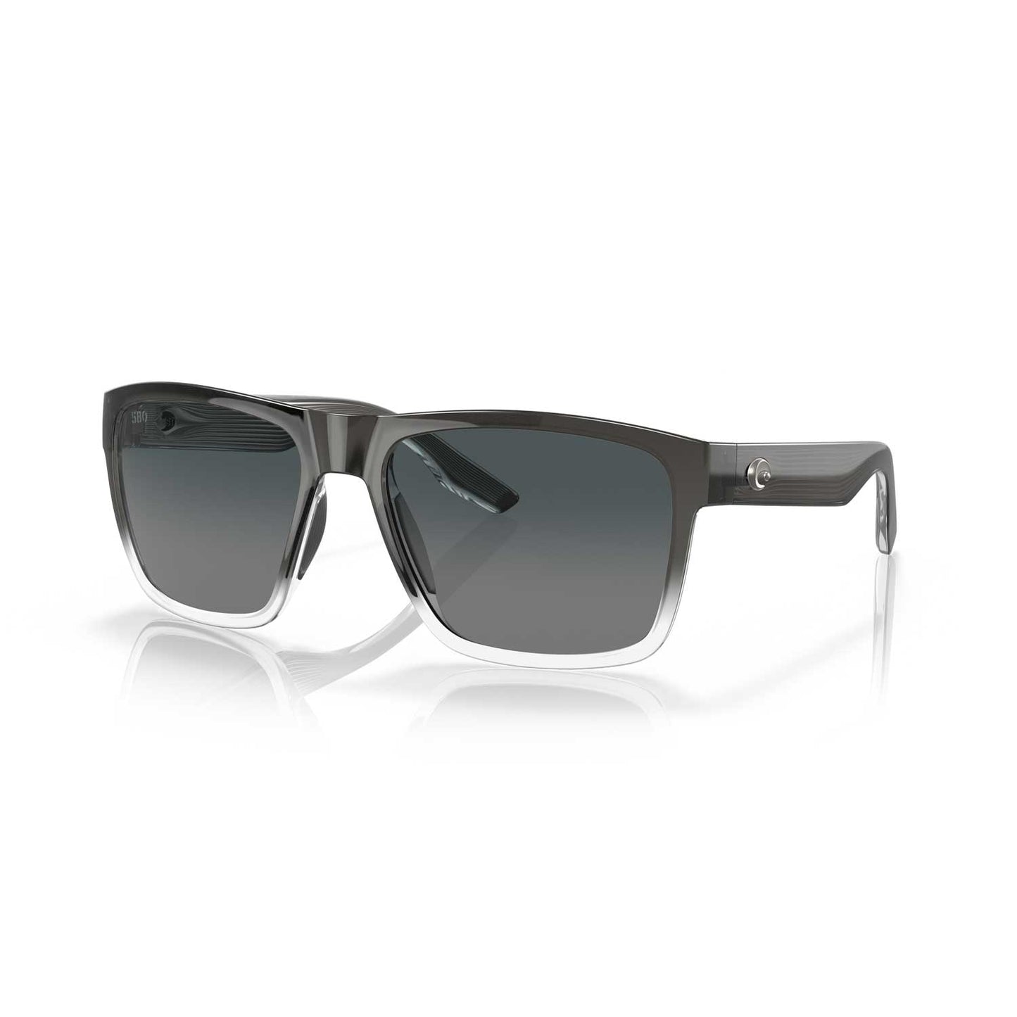 Costa Sunglasses Paunch - Fog Gray Frame W/Gray Gradient Lens