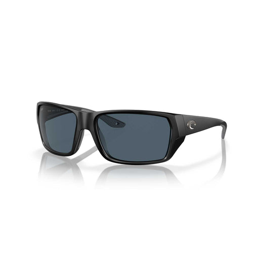 Costa Sunglasses - Tailfin Polarized - Matte Black Frame w/ Gray Lens - BeachToBlvd