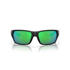Costa Sunglasses - Tailfin Polarized - Matte Black Frame w/ Green Mirror Lens - BeachToBlvd