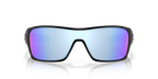 Oakley Turbine Rotor 0009307- Prizm deep water polarized Lenses, Polished black Frame