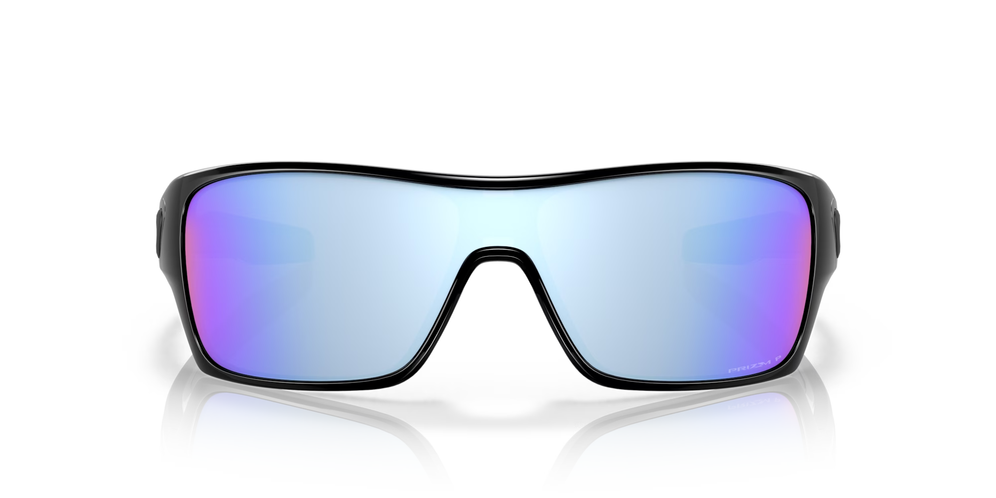 Oakley Turbine Rotor 0009307- Prizm deep water polarized Lenses, Polished black Frame