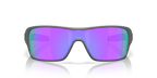 Oakley Turbine Rotor 0009307- Prizm violet polarized Lenses, Matte steel Frame